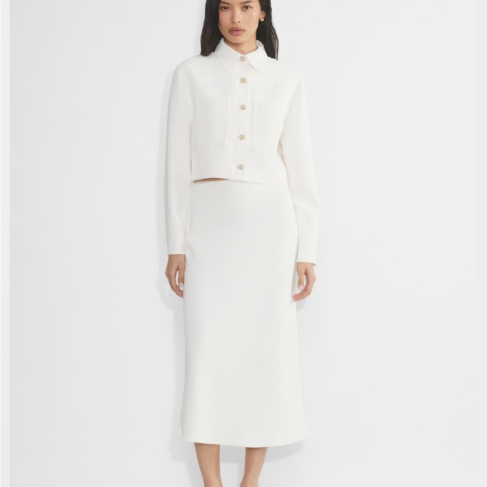 Wilfred White Cropped Jacket